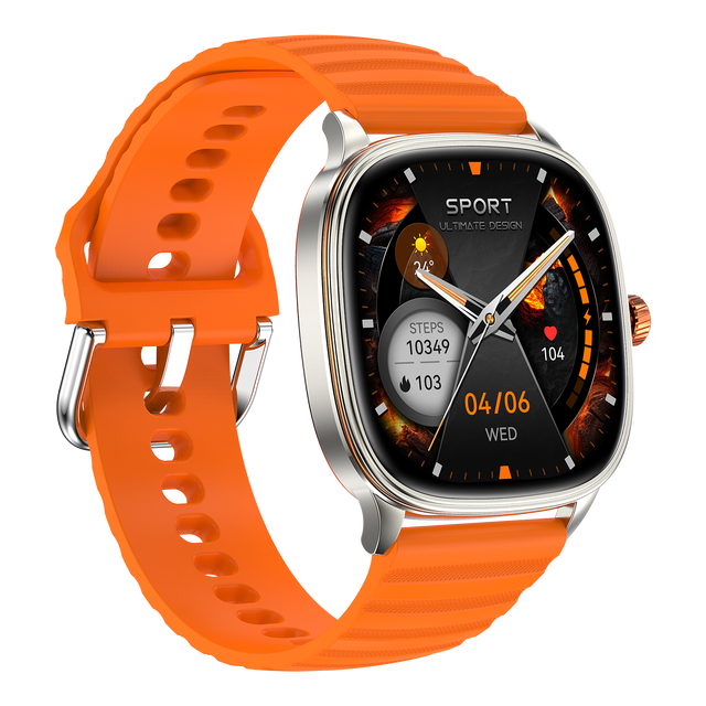 2026 AMOLED Smart Watch for Men Women, Waterproof Android Fitness Watch, Bluetooth Call, Always On Display, Heart Rate SpO2
