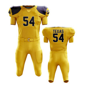 Top Design Team Wear Uniforme de football américain pour hommes Nouvelle collection Uniforme de football américain respirant - Product Image 1