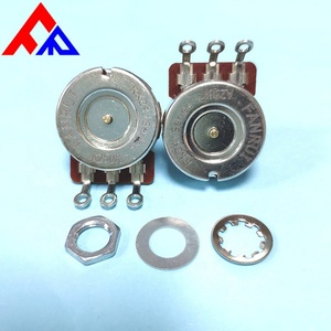 Potenciómetro de 24 mm para guitarra eléctrica, de cobre metálico de alta calidad, con eje A/B 500K 250K, venta al por mayor para fabricantes - Product Image 2