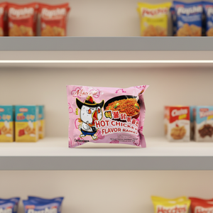 Fideos Coreanos Buldak Ramen Carbonara Originales / Rosados / Amarillos / 2X, Venta al por Mayor de Fábrica de Minoodles, OEM/ODM - Product Image 4