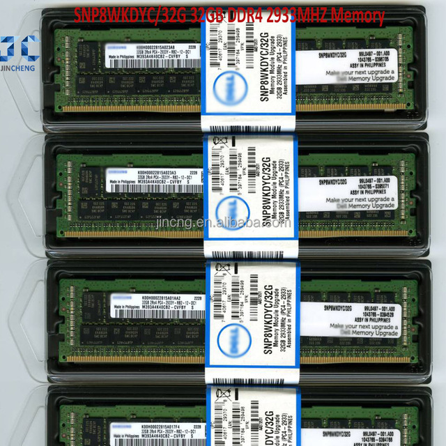 SNP8WKDYC/32G Original RAM Module 32GB DDR4 2933MHz for Dell Server
