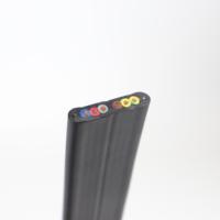 Kabel Flat Fleksibel YFFBG 4*60 Ribbon Control Konduktor Tembaga Selubung PVC 7AWG 105C Merek LIBIN untuk Crane Elevator Transportasi