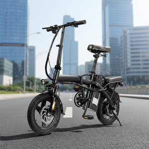 Vélos <span class=keywords><strong>électrique</strong></span>s pliants à batterie au lithium, moteur de moyeu avant 350W, 25 km/h, <span class=keywords><strong>aide</strong></span> à la marche, vente directe des fabricants, envoi - Product Image 6