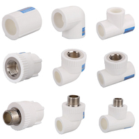 Fabriqué en Chine Tous les types de coudes Coude 90 degrés 45 degrés Prise PPR Tubes en plastique de qualité supérieure pour plomberie Raccord de tuyau PPR