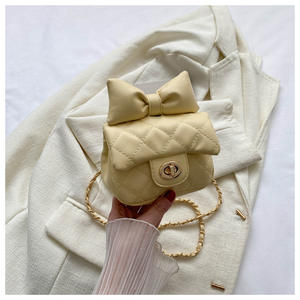 Son küçük kızlar prenses çantalar çocuklar için sevimli dantel yay çapraz vücut çanta çanta yürümeye başlayan çantalar - Product Image 4