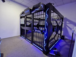 Công Viên Giải Trí Ảo Multiplayer Ảo Thực Tế Ma Trận Không Gian Chiến Đấu Lồng VR Chơi Nền Tảng Mô Phỏng Cho Công Viên Chủ Đề Để Bán - Product Image 2