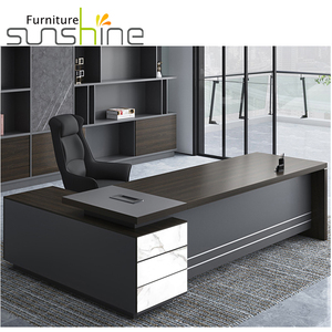 Bureau <span class=keywords><strong>de</strong></span> <span class=keywords><strong>direction</strong></span> en forme <span class=keywords><strong>de</strong></span> L moderne et luxueux, table <span class=keywords><strong>de</strong></span> secrétaire, mobilier en MDF, bureau <span class=keywords><strong>de</strong></span> <span class=keywords><strong>direction</strong></span>, bureau commercial, prix d'usine, CE - Product Image 3