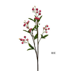Fruit artificiel Myrtille, Plante verte, <span class=keywords><strong>Arbre</strong></span> de myrtille, Article de décoration et d'exposition pour intérieur et salon, Kaki artificiel, Vente en gros - Product Image 6