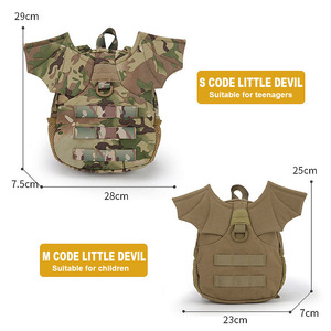 Instagram Petit Diable enfant <span class=keywords><strong>fille</strong></span> <span class=keywords><strong>sac</strong></span> <span class=keywords><strong>à</strong></span> <span class=keywords><strong>dos</strong></span> Ailes Personnalité mini <span class=keywords><strong>sac</strong></span> <span class=keywords><strong>à</strong></span> <span class=keywords><strong>dos</strong></span> décontracté niche mignon mode all-match cartable - Product Image 6