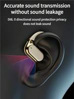 Earbuds TWS Nirkabel Model Ear Hook Terbaru, Layar LED, BT 5.3, JL ENC Peredam Kebisingan, Tahan Air IPX4 untuk Gaming dan Olahraga