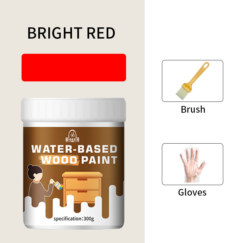 Blanc pur-blanc pur; 1kg de peinture pour bois
