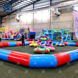 Autres produits de parcs d'attractions : Voitures de choc électriques à batterie UFO Spin Zone, Voitures tamponneuses gonflables - Product Image 1