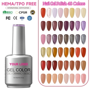 เจลสีทาเล็บสูตรเฉพาะ HEMA TPO Free ขายดี พร้อมสกรีนโลโก้ ติดทนนาน รับผลิตขายส่ง - Product Image 1