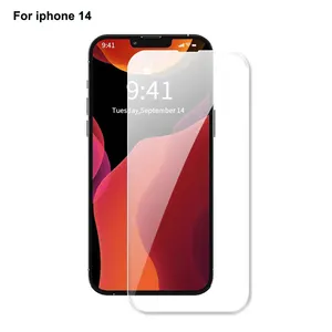 Fabrika fiyat 2.5D temizle temperli cam ekran koruyucu için iphone 14 14 pro 14 max 14 pro max