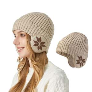 Unisex Custom Jacquard Design Acrylic Knit Beanie <b>Cap</b> <b>Winter</b> Hat for Sports Travel Daily Use Skiing-Adults Headwear Digital - Product Image 5