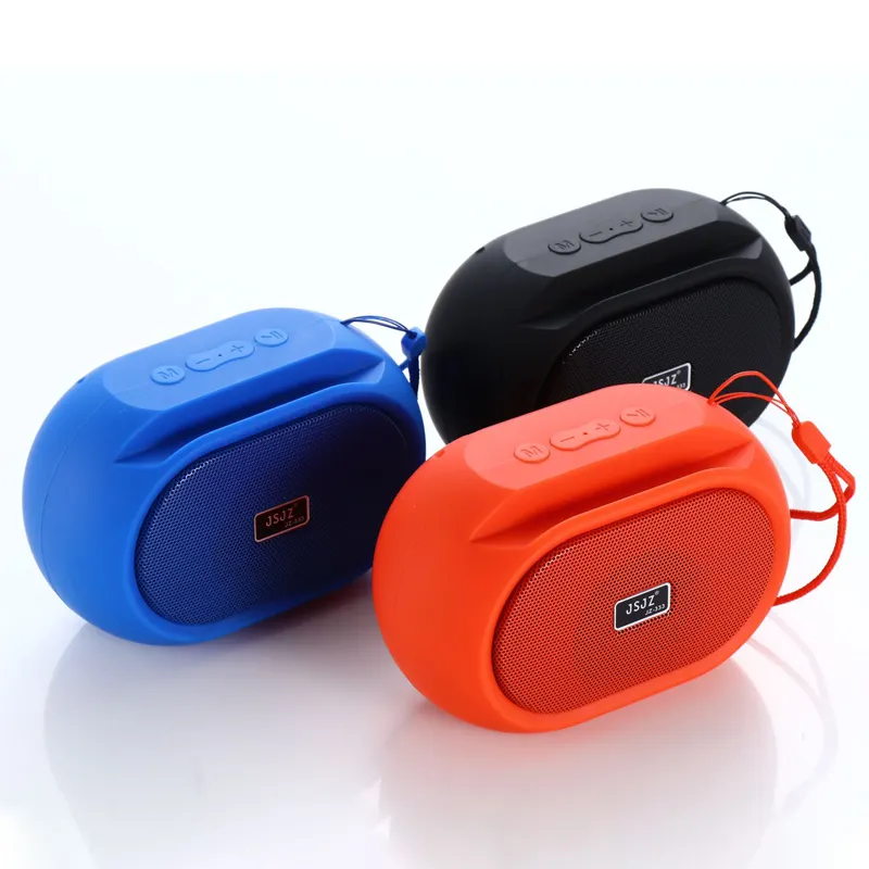 Mini altavoces inalámbricos portátiles, sonido activado más fuerte con radio FM y compatible con funciones TF/USB, Altavoz Bluetooth fuerte, 2, 2, 0, 2