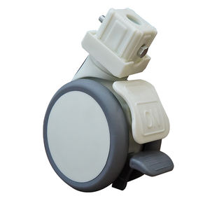 Modernes <span class=keywords><strong>Design</strong></span> Krankenhaus TPR Caster Wheel Trolley Fabrik preis Medical Caster mit Bremse für Healthcare Bett möbel Rollen - Product Image 6