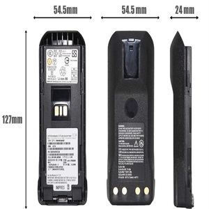 แบตเตอรี่ PMNN4848A PMNN4848แบบชาร์จไฟได้กันน้ำได้2150mAh แบตเตอรี่ Li-ion IMPRES iecex-ATEX แบบ IP68กันน้ำได้สำหรับ R7EX เครื่องส่งรับวิทยุ - Product Image 2