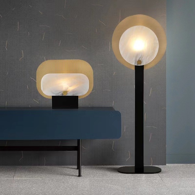 Design Nordic Table Lamp Light Fixture Home Decor Creative Home Art Unique Glass Bedside Corner Standing Led Modern Floor Lamps