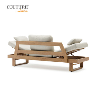 Ensemble de mobilier de jardin et de terrasse en aluminium contemporain Couture pour villas, canapés de jardin pour cours et hôtels, Wings Patio - Product Image 4