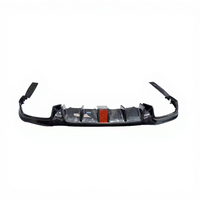 Diffuseur arrière à quatre ailettes en fibre de carbone véritable pour Mercedes Benz W213 E63 E43 AMG E400 Sport 2016-2019, modification automobile