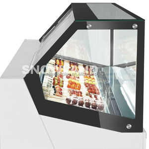 9 Casseroles Présentoir à Crème Glacée Italienne Réfrigérateur Gelato Ice Cream Réfrigérateur Congélateur Ice Cream Showcase - Product Image 4