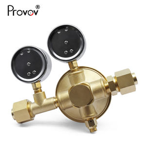 Gasoductos de servicio pesado Ajustable 0.15MPa Presión de salida Regulador de acetileno de alto flujo - Product Image 3