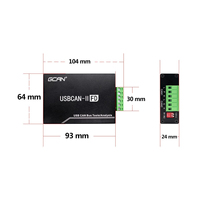CAN/CAN FD Desarrollo de productos Análisis DE DATOS Herramienta de análisis de diagnóstico automotriz Analizador USB a CAN FD