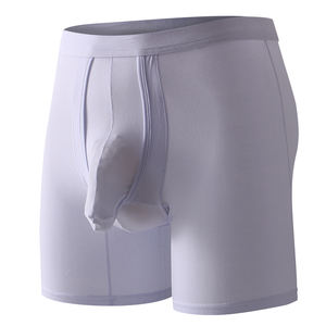 <span class=keywords><strong>Boxer</strong></span> da Uomo in Cotone all'Ingrosso con Vita Alta, Intimo Traspirante da Zhongshan, Slip a <span class=keywords><strong>Gamba</strong></span> <span class=keywords><strong>Lunga</strong></span> - Product Image 1