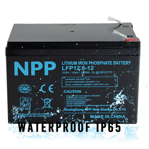 Lithium Solid State <b>Battery</b> Pack <b>12V</b>/12.8V 100AH/200AH 6000 <b>Cycles</b> UN38.3 Certified <b>Deep</b> <b>Cycle</b> Energy Storage NSFE100J10 Energy - Product Image 1