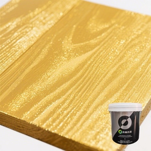 Vernice epossidica oro lucido a base d'acqua con rivestimento liquido ecologico per acciaio per mobili e applicazioni a spruzzo - Product Image 5