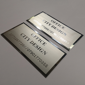 Custom Modern Design Stainless Steel Metal Decorative House Sign Letter <strong>Plate</strong> for Front <strong>Door</strong> <strong>Name</strong> <strong>Plate</strong> or Hotel Application - Product Image 5