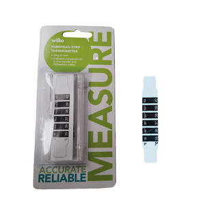 Termômetro de corpo da cabeça da testa com tiras de cristal LCD Termômetro de febre doméstico - Product Image 1