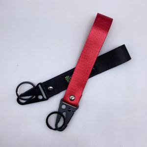 BSBH 커스텀 로고 폴리에스터 랜야드, 내구성 좋은 손목 스트랩, 안전 버클 이글 키체인 폰 링용 헤비 듀티 숏 랜야드 - Product Image 4