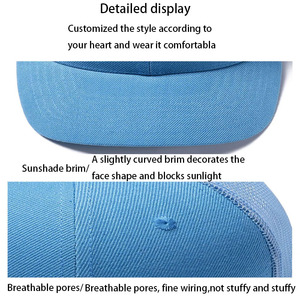 หมวก<span class=keywords><strong>กอล์ฟ</strong></span>ตาข่ายแบบปรับแต่งได้สำหรับทุกเพศหมวกทรักเกอร์6แผงระบายอากาศได้ดี - Product Image 2