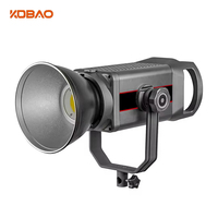 Prix d'usine, lumière photo COB professionnelle 300W, 2800-6800K, luminosité réglable, lumières LED continues brillantes, contrôle par application, AC/DC