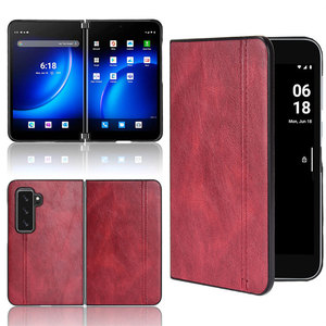 Étui de téléphone portable simple en cuir PU TPU pour <span class=keywords><strong>Microsoft</strong></span> Surface Duo1/<span class=keywords><strong>2</strong></span>, housse pliable, vente en gros OEM/ODM/marque privée - Product Image 2