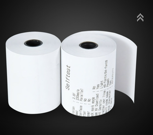 Rollo de Papel Térmico 80x80mm Blanco de Una Sola Capa para Caja Registradora y Máquina POS - Product Image 5