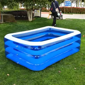XZ OEM ODM alquiler 5M rectangular aire natación otra piscina inflable piscina
