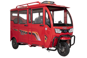 Véhicule touristique à carrosserie fermée FGQ Tuk-tuk pour 4 passagers, transport sur courte distance, véhicule électrique à trois roues - Product Image 4