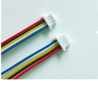 Adaptateur Connecteur Mini Micro JST 1.0mm SH 6 Broches avec Faisceau de Câbles, Conducteur en Cuivre Pur, PVC/Nylon, pour Appareils Électroniques et Machines Domestiques