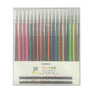 Multifunktion style Highlighter Liquid Glitter Gel schreiber Färbe gel stifte - Product Image 6