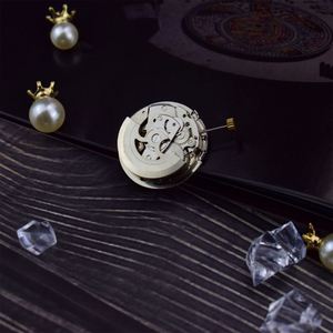 SenZhong SZ4008 Montre de luxe véritable à mouvement mécanique squelette automatique 24 rubis Pont croisé Noir Rotor personnalisé avec logo OEM - Product Image 2