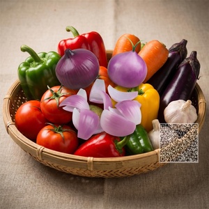 Cebolla Morada Artificial de Simulación al por Mayor para Exhibición Comercial, Merchandising Visual, Accesorios de Fotografía y Decoración de Cocina - Product Image 2