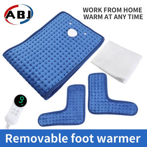 وسادة تدفئة كهربائية للقدمين من المصنع - وسادة تدفئة كهربائية للاستخدام المنزلي مصنوعة من الفلانيل مع حماية من الحرارة الزائدة - Product Image 3
