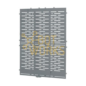 Eaton 173362 Panneau mural géométrique intérieur en acier inoxydable industriel - Neuf - Product Image 1