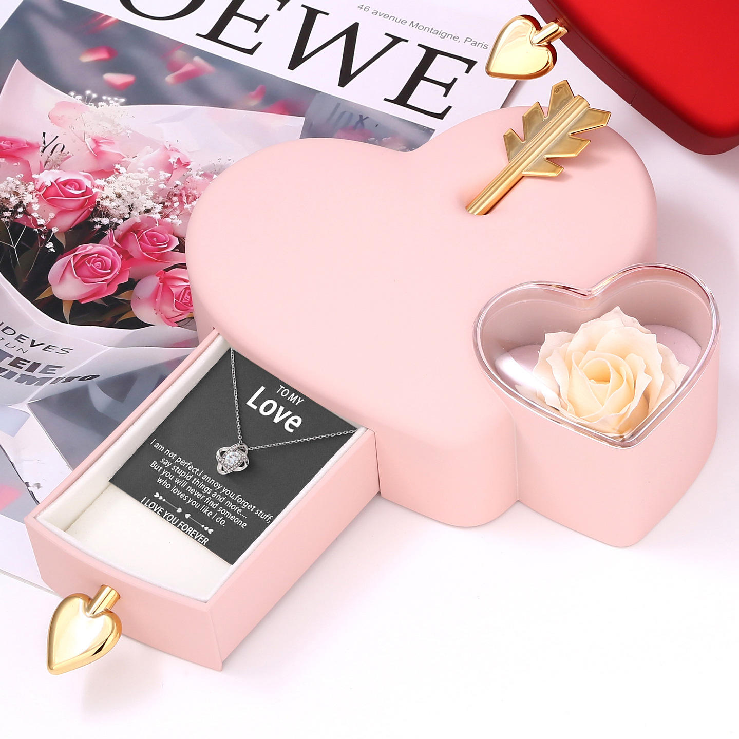 Necklace + Card Gift Box