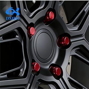 Écrous de roue <span class=keywords><strong>antivol</strong></span> personnalisés, longueur 50 mm, aluminium forgé 7075-T6, filetage M12x1.5/M12x1.25, écrous de sécurité multicolores - Product Image 4