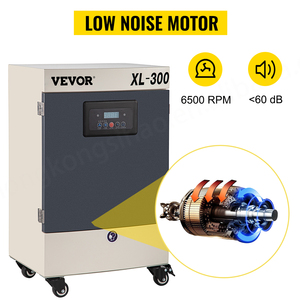 Absorbeur de fumée 330W 270 CFM, filtres à 6 étages, filtration à 99,97% à 0,3m, 5 vitesses, télécommande sans fil, faible bruit <60 dB, soudage - Product Image 5