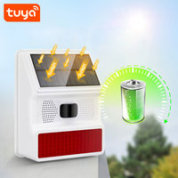 PST-PE523W multifungsi surya WiFi Tuya baru, sirene multifungsi tahan air luar ruangan